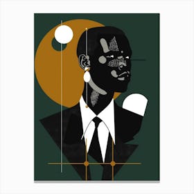 Man In Suit 9 Canvas Print