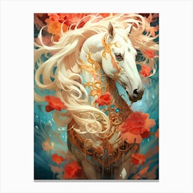 Equestrian Fantasy Horse Canvas Print