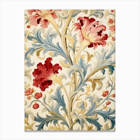 Floral Wallpaper 299 Canvas Print