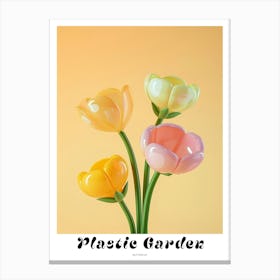 Dreamy Inflatable Flowers Poster Buttercup 2 Canvas Print