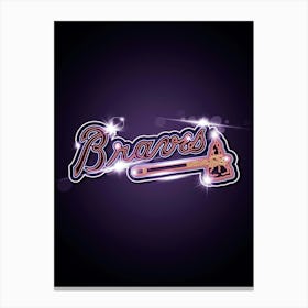 Braves Logo Canvas Print