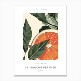 Guava Le Marche Fermier Poster 5 Canvas Print
