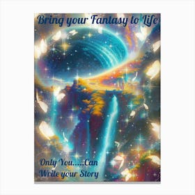 Bring Your Fantasy To Life Canvas Print