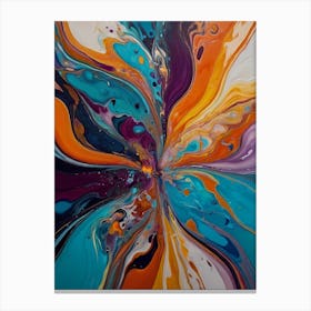 Abstract Abstract Painting 1 Canvas Print