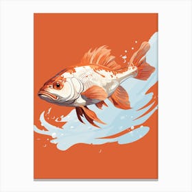 Koi Fish Canvas Print