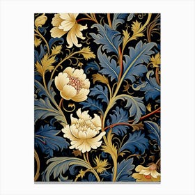 Floral Wallpaper 55 Canvas Print