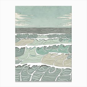 Ocean Waves 2 Canvas Print