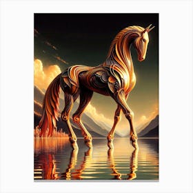 Creative Horse Beauty Illustration Nr 24 Canvas Print