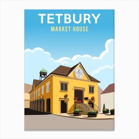 Tetbury Market House Canvas Print