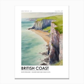 British coast 1 Canvas Print