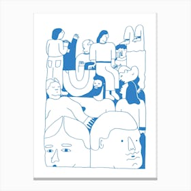 Crowded Together Canvas Print