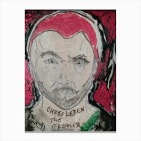 Chris Leben the cripplerr Canvas Print