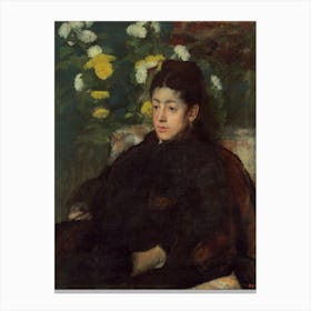 Mademoiselle Malo, Edgar Degas Canvas Print