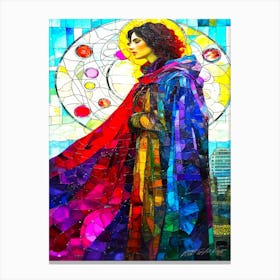 Wonder Quest - Thought Mosaic Canvas Print