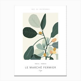 Figs Le Marche Fermier Poster 1 Canvas Print