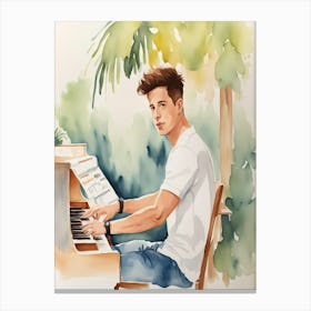 Charlie Puth 7 Canvas Print