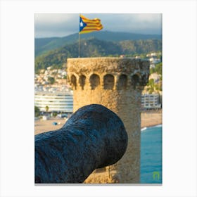 Cannon On A Castle 20191011 94pub Canvas Print