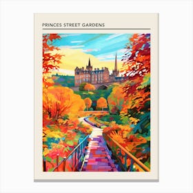 Princes Street Gardens Edinburgh 3 Canvas Print