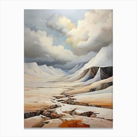 'Snowscape' Canvas Print
