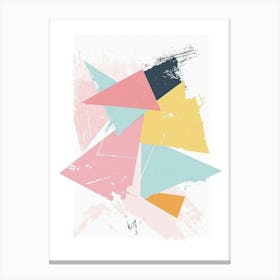 Abstract Triangles 7 Canvas Print