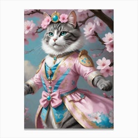 Sassy Cat Canvas Print