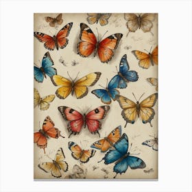 Butterflies 1 Canvas Print