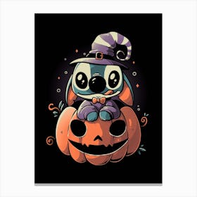 Spooky Stitch Canvas Print