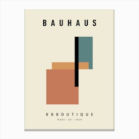 Bauhaus Boutique 1 Canvas Print