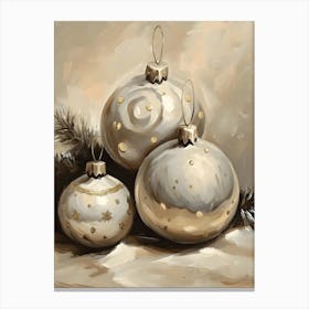 Christmas Ornaments 7 Canvas Print