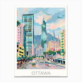 Ottawa Cityscape 3 Canvas Print