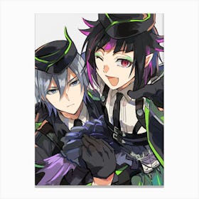 Anime Couple 1 Canvas Print