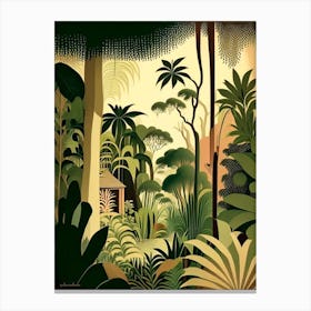 Hidden Paradise 4 Rousseau Inspired Canvas Print