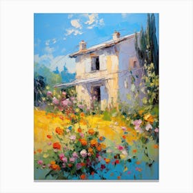 House In The Countryside 1 Canvas Print