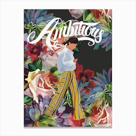 Ambitious Girl 6 Canvas Print