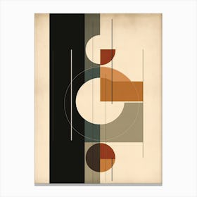 Boho Geometric Minimalism 4 Canvas Print