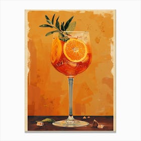 Aperol Spritz Art Print 362 Canvas Print