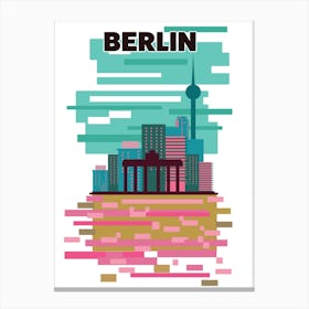 Berlin Skyline Canvas Print