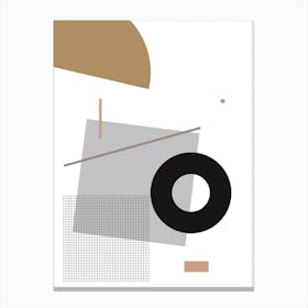 Minimal Geometric 1 Canvas Print