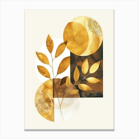 Abstract Gold Canvas Print Canvas Print