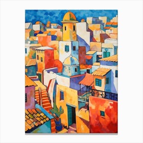 Essaouira Morocco 1 Fauvist Painting Canvas Print