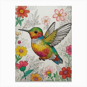 Hummingbird 42 Canvas Print