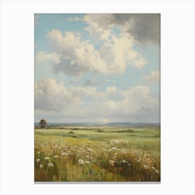Field Of Daisies 2 Canvas Print