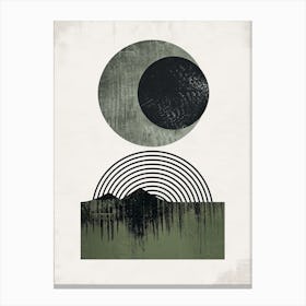 Tarski Bauhaus Mid Century Canvas Print