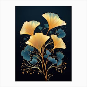 Ginkgo Leaves 12 Canvas Print