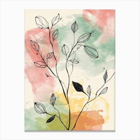 Abstract Watercolor Painting 68 Canvas Print