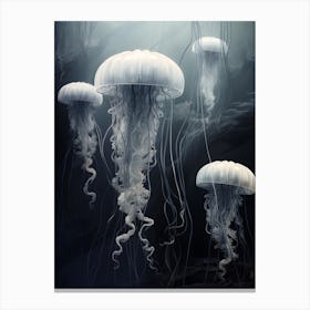 Jellyfish Art Canvas Print