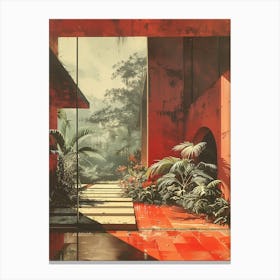 'Red Room' Canvas Print
