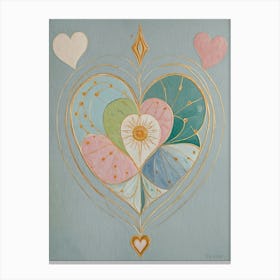 Heart Of Gold Canvas Print