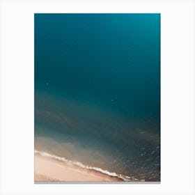 Beach And Sea Canvas Print