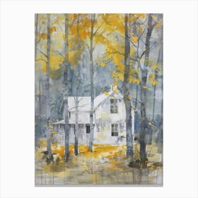 House In The Woods 9 Canvas Print